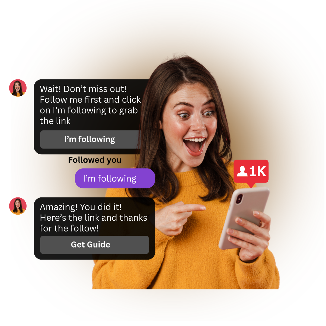 Gain Instagram followers with LinkPlease